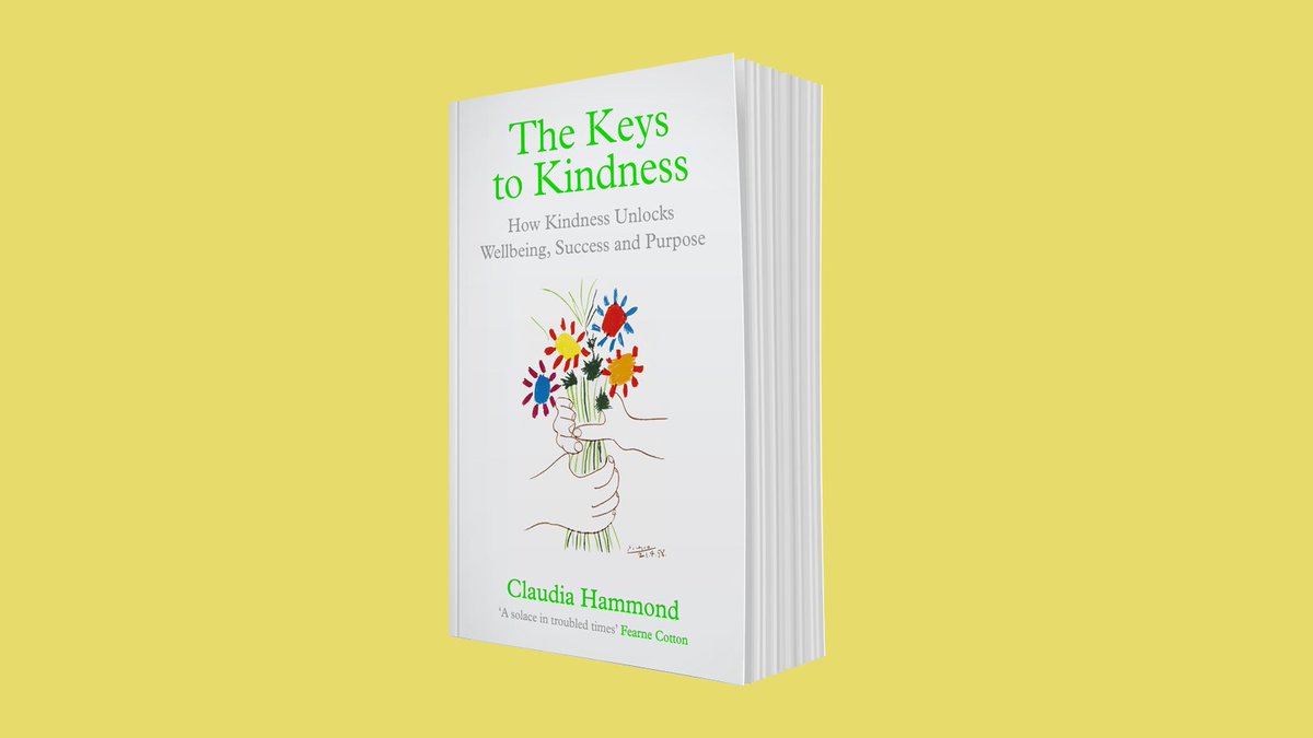 If the usual New Year's resolutions don't feel that appealing this year, how about deciding to focus on kindness? Benefits for your wellbeing as well as of course for other people's. The Keys to Kindness: How Kindness Unlocks Wellbeing, Success and Purpose is in paperback now.