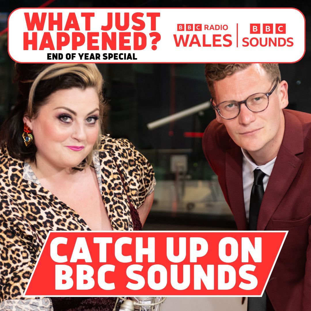 Did you miss the new special episode of 'What Just Happened?' ? You can listen to it now on BBC Sounds! Join Robin, Kiri and special guests Athena Kugblenu, Mel Owen and Will Hayward as they look back at 2023 news from Wales and beyond!