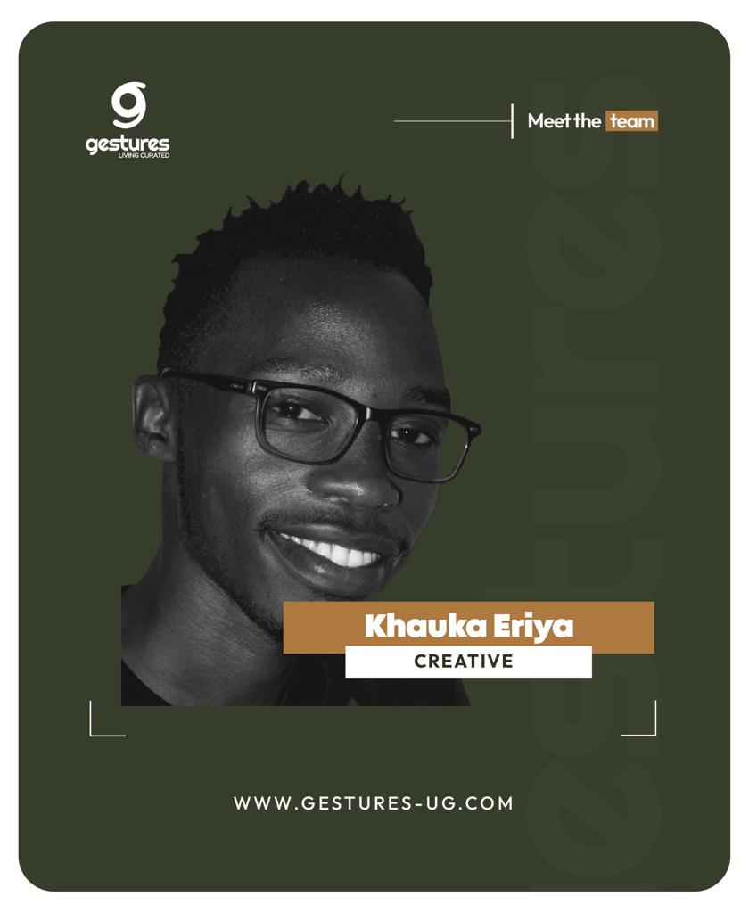 gestures_ug's tweet image. Meet our 2024 Creative Lead
@khauka_ (Khauka Eriya)

Eriya is a designer and architect. 

With a keen eye for innovation, Eriya orchestrates the design process, infusing sustainability into every creative aspect ensuring the seamless integration of functionality and aesthetics.