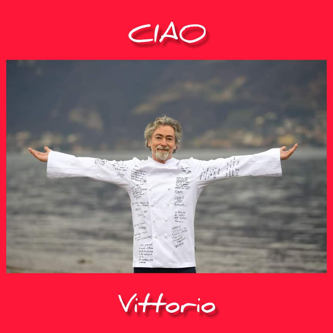 PortaSud's tweet photo. Ciao Vittorio! 
Vittorio Fusari

Non vi ho lasciati, avete in eredità le mie ricette che raccontano le mie idee. 
Copiatele e fatele vivere costruendo attraverso il cibo un mondo migliore. 

11/02/1953  1/1/2020

#vittoriofusari
#ricordi
@vittoriofusari
@visione_futura https://t.co/E1hhvku8RX