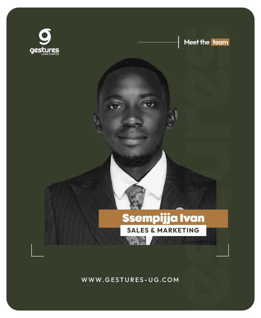 gestures_ug's tweet image. Meet the 2024 Marketing and Sales Lead 
@ivanssempijja2 - Ssempijja Ivan

Ivan will be the driving force behind our market presence. 

His strategies will amplify brand visibility and communicate the value of sustainable furniture solutions.