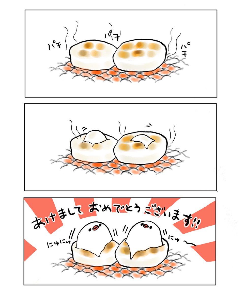 明けましておめでとうございます🐦🐲 
