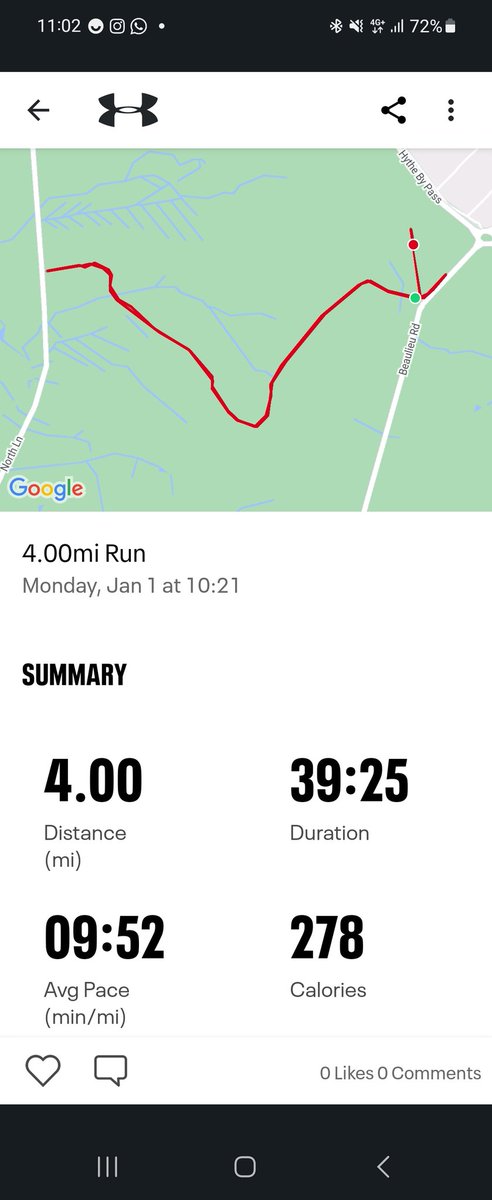 commando42's tweet image. Steady 4 miles with 15kg vest complete. No excuses 🤙🏼