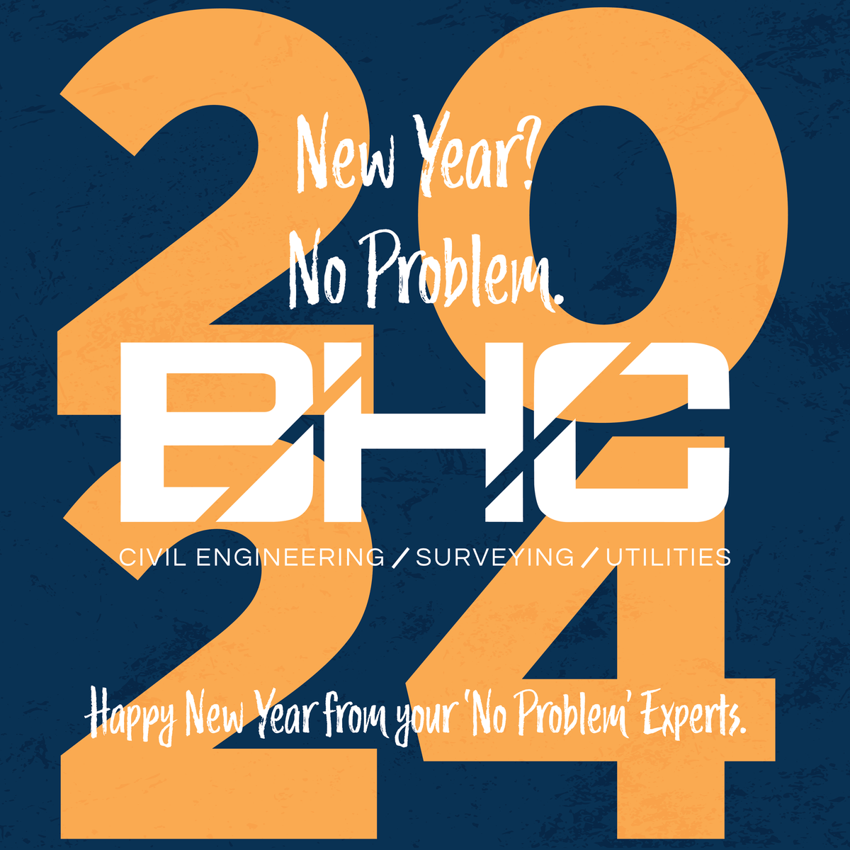 Cheers to the New Year from your 'No Problem' experts at BHC! As we embark on this exciting journey, please note that our offices will be closed on January 1, 2024 to celebrate. Here's to a year filled with positivity, growth, and 'No Problem'. #HappyNewYear #NoProblemPlace #2024