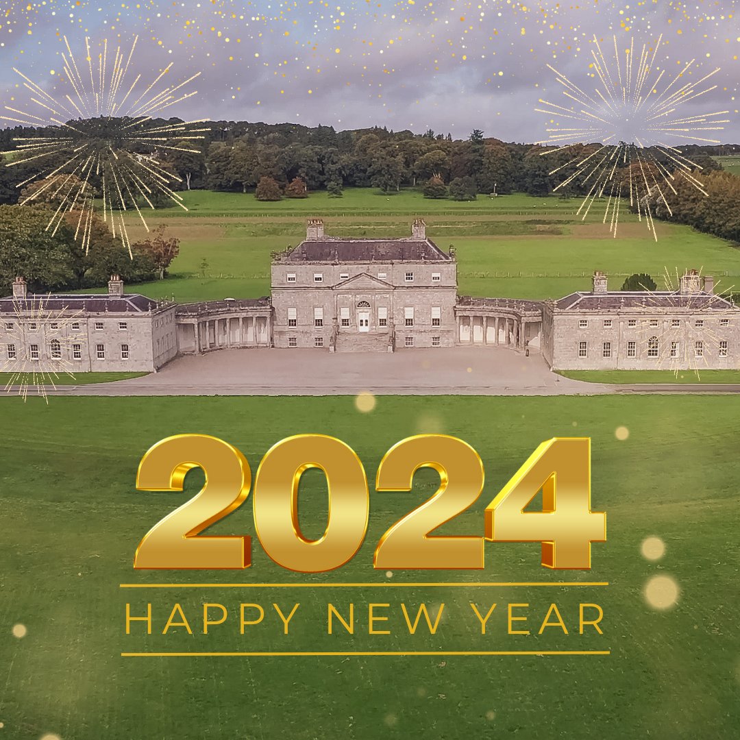 Wishing you joy, laughter, and endless possibilities in the coming year! 🎉 Happy New Year from Russborough! We're looking forward to welcoming you in 2024! #CheersTo2024'