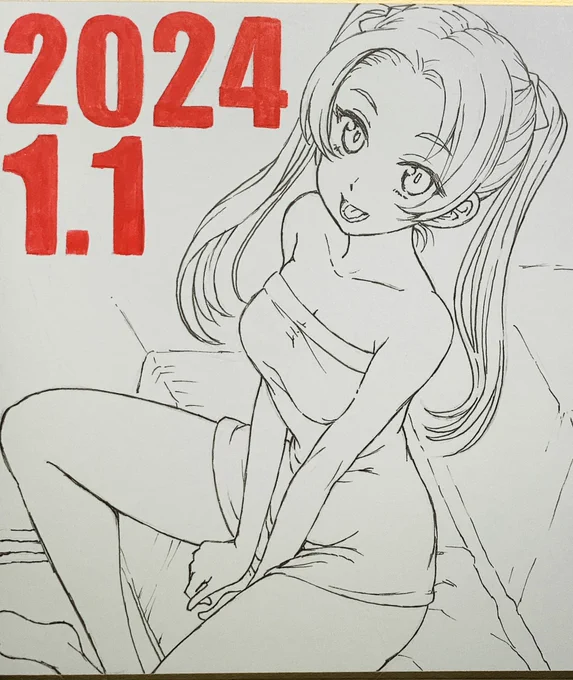 #角谷杏生誕祭2024 杏ちゃんおせんが。 描きますよワタシは(^^)
