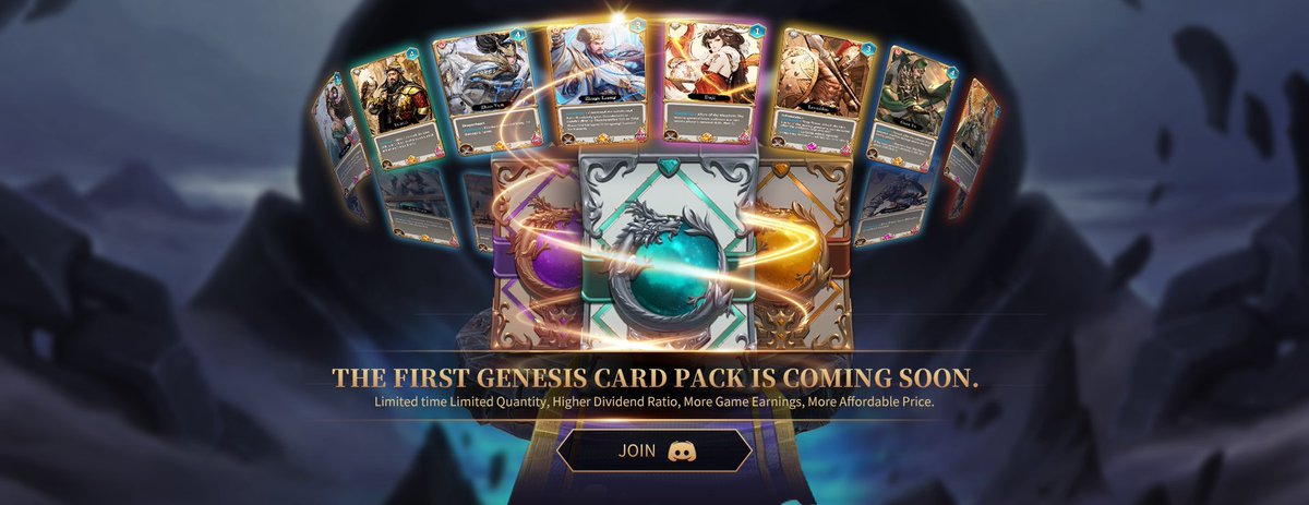 🎉   喵喵  x   Soul Legends   🎉

<a href="/SoulLegendsWeb3/">Soul Legends Labs🎮</a> 是一款TCG卡牌對戰遊戲，玩家以有限的費用組成套牌對戰。
即將發行首批創世卡牌NFT，限量發售並且擁有更高獎勵占比等賦能。

🎁抽 WL x 10
1⃣關注 @cowwsdsdsada + <a href="/SoulLegendsWeb3/">Soul Legends Labs🎮</a>
2⃣點讚❤️+RT+tag 3
3⃣加入DC discord.gg/nDtA2c7KQJ

⏰48hr