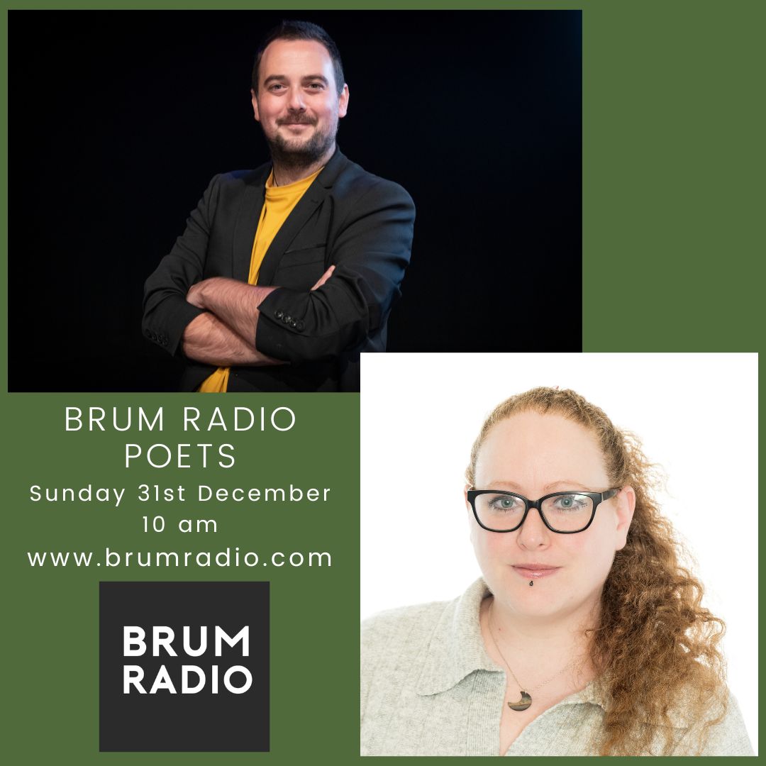 If you missed the very last Brum Radio Poets of 2023 then you can listen back to it here - mixcloud.com/BrumRadio/brum… Here's to more poetry in 2024! :-)