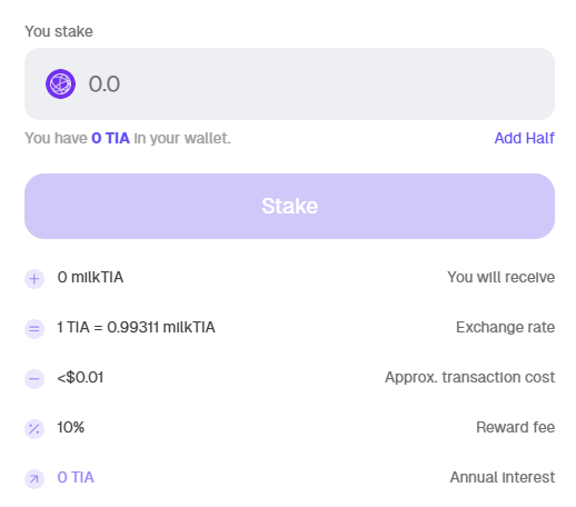 PastanagaCrypto's tweet photo. 🪂HE ENCONTRADO EL $JTO DE CELESTIA🪂

Es un proyecto de staking líquido muy parecido a @jito, pero construido en la red de Celestia.

Estoy hablando de @milky_way_zone y solo tiene $6M de TVL, si quieres saber como exponerte sigue leyendo⬇️

Nos permite poner nuestro $TIA en staking sin bloqueos, a cambio recibiremos el token milkTIA.

🧑‍🌾¿Qué podemos hacer con esos tokens?

Depositarlos en una pool de @osmosiszone con el par milkTIA/TIA. Así aumentamos el rendimiento.

💰¿Qué ganamos con esto?

- Rendimiento por stakear $TIA
- Rendimiento por depositar LP en Osmosis
- Recibir Airdrops del staking de $TIA
- Calificar al Airdrop de MilkyWay

🥕¿Qué haré en mi caso?

Al tener todo mi $TIA en staking, no puedo transferirlo directamente a @milky_way_zone sin hacer el unstaking de 21 días de bloqueo.

Por lo tanto, compraré algo más de $TIA y lo pondré en staking en el protocolo, y adicionalmente depositaré en la pool de Osmosis.

Los rendimientos que genere los añadiré a la estrategia, de esta manera, poco a poco iré exponiéndome más.