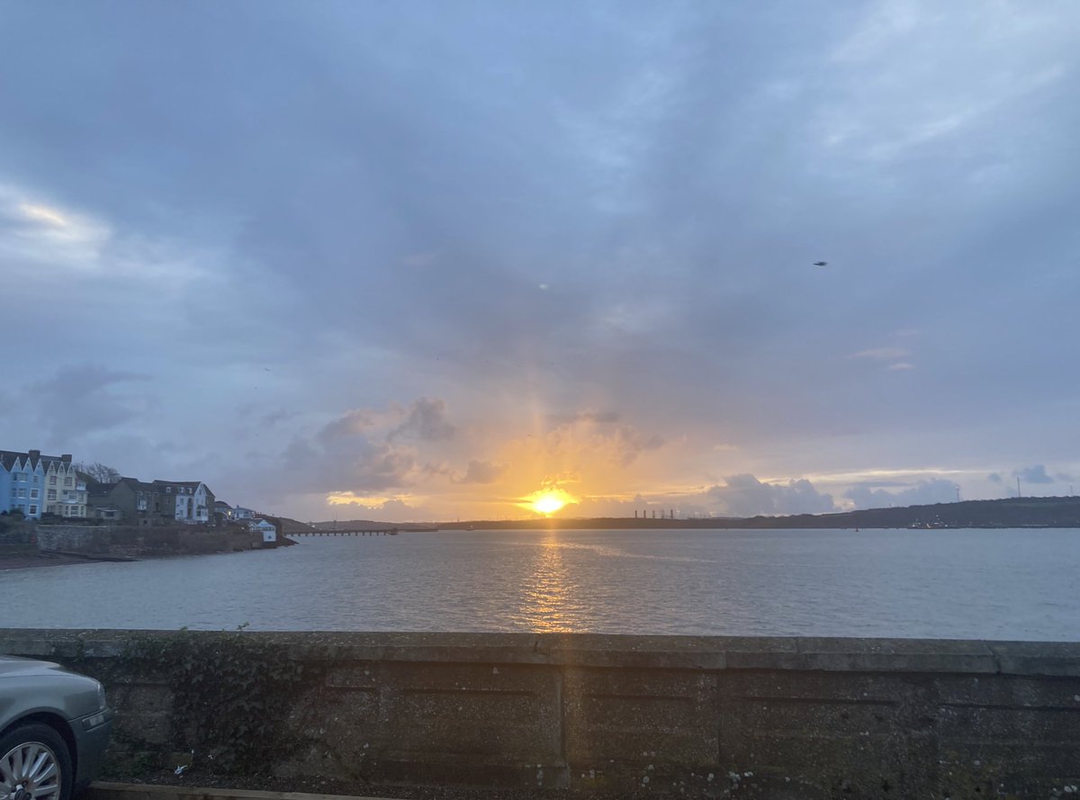 Blwyddyn Newydd Dda o Sir Benfro! Yn barod am #parkrun cynta 2024.