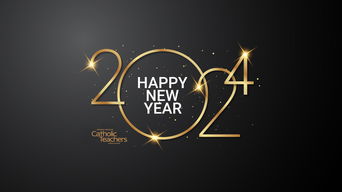 🎇Happy New Year!🎊 2️⃣0️⃣2️⃣4️⃣
#CatholicTeachers