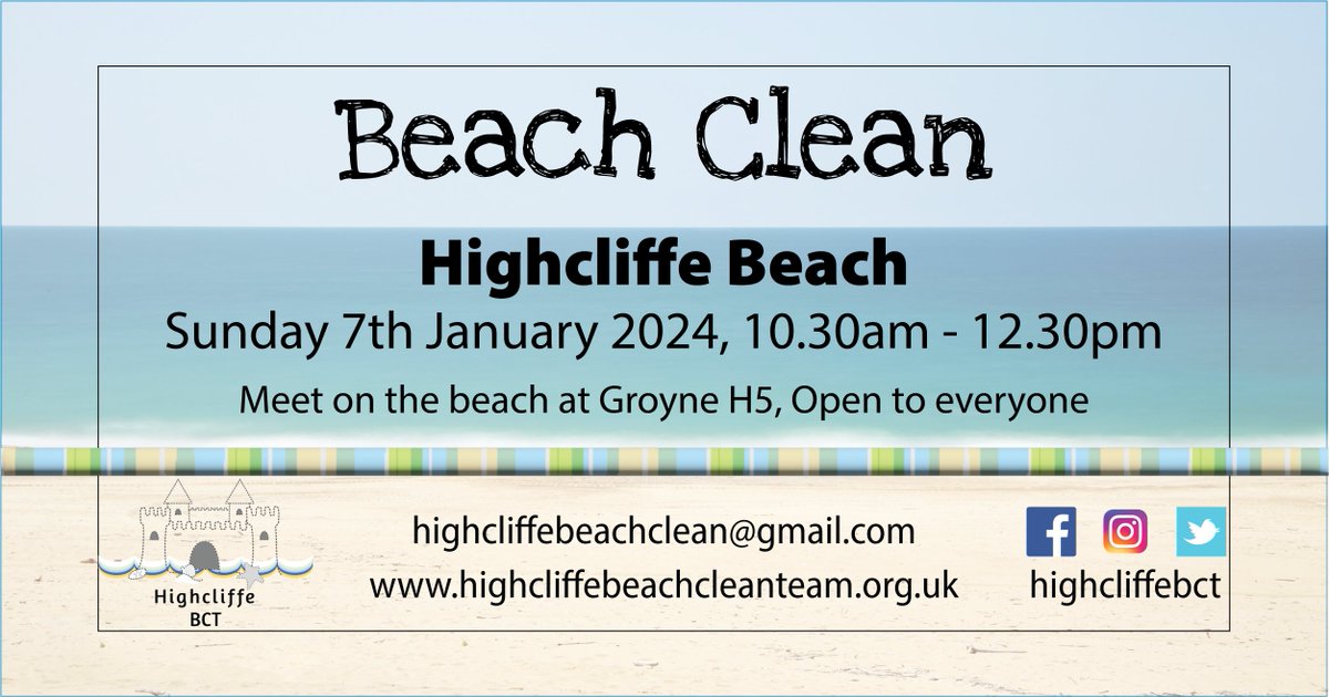 HighcliffeBeachClean tweet media
