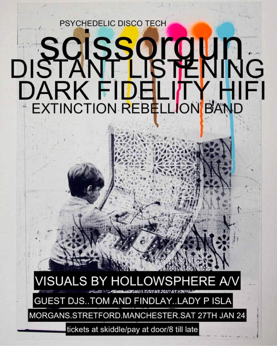 Happy New Year from Alan and Dave. Our first outing of 2024 will be a headline slot at the legendary Psychedelic DiscoTech Come and break that dry January pledge 🍺🤣 #electronicmusic #livemusic #Manchester