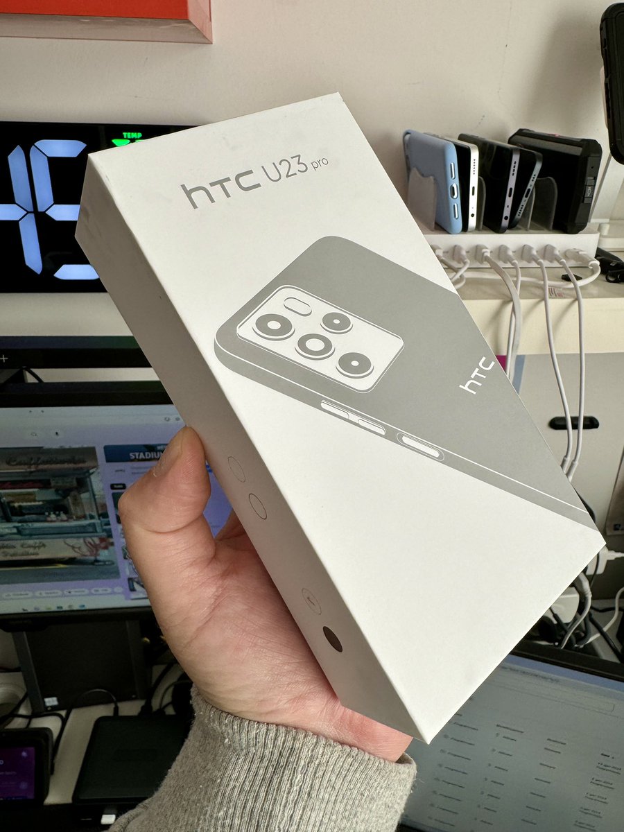 MikyAncona's tweet photo. Si inizia il 2024 alla grande ! @HTCItalia @htc 
Vi porto in super anteprima il nuovo HTC U23 Pro 5G
https://t.co/5Lcge3xDFM 
Iscrivetevi al canale per non perdervi la recensione ! Grazie 
#htc #HTC #HTCU23pro #mikyancona #tech #technology #techblogger #techreview #technews https://t.co/QAv7nj1DuE