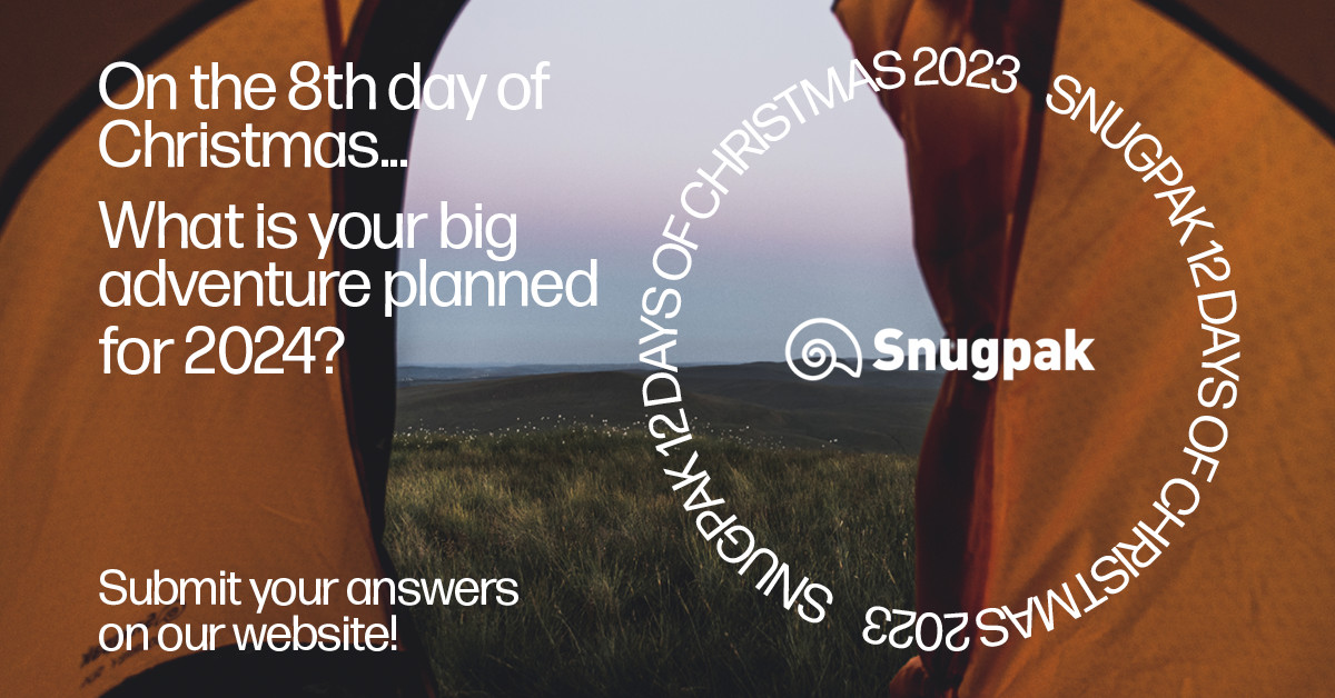 Happy New Year! 🥳🎉

And, to celebrate, we've got another surprise!

What's your biggest adventure planned for 2024? 

Submit your answers on our website, and we'll choose our favourite (only click this official link): snugpak.com/christmas-surp…