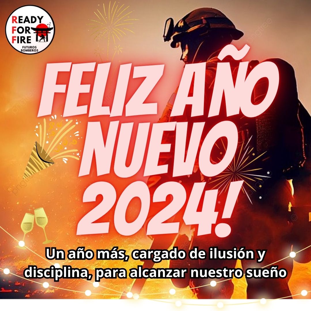 Desde Ready For Fire os deseo un feliz año nuevo 2024 y que en este nuevo año, sigamos con ILUSIÓN y con DISCIPLINA para alcanzar nuestro sueño

#oposicion #oposiciones #bombero #bomberos #opobombero #opositor #readyforfire #inspiracion #gym #training #entrenamiento #felizaño2024