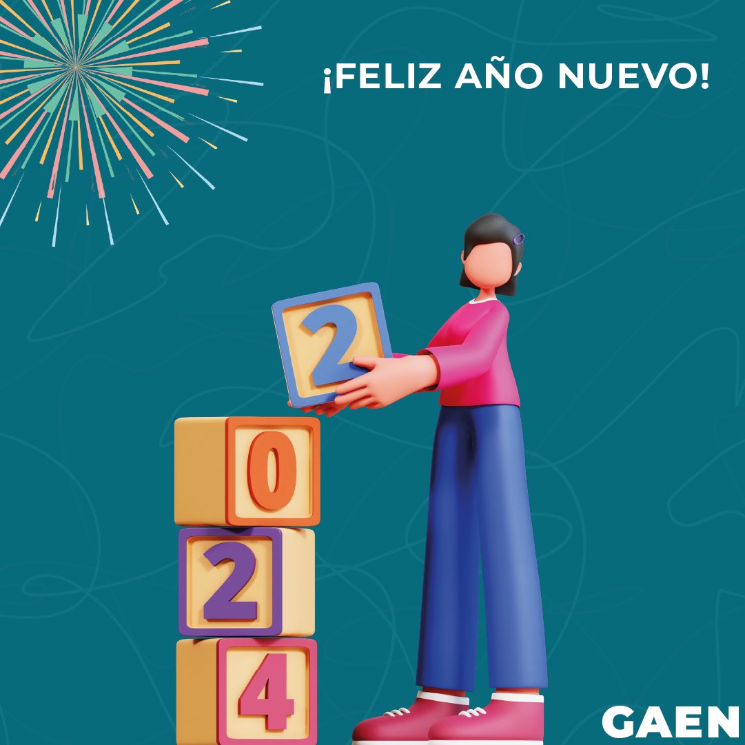 🎉 Desde la Asociación Gaen, queremos desearos un Feliz Año Nuevo. Que el 2024 esté lleno de solidaridad, amor y momentos familiares inolvidables.

¡Construyamos juntos un año diferente, lleno de nuevas oportunidades y experiencias positivas! 🌟

#FelizAñoNuevo #SolidaridadYAmor