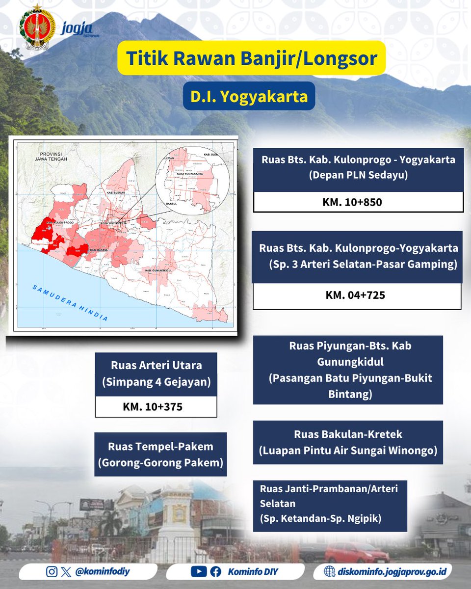 kominfodiy's tweet photo. Akhir-akhir ini cuaca sudah mulai beralih dari musim kemarau🌞 menuju musim penghujan💦

Tentunya kita perlu mempersiapkan kesehatan tubuh kita agar tidak jatuh sakit. Sedulur juga perlu mempersiapkan jas hujan atau payung sebelum bepergian. 

#JagaDiri
#UtamakanKeselamatan https://t.co/MgpFOidL2B