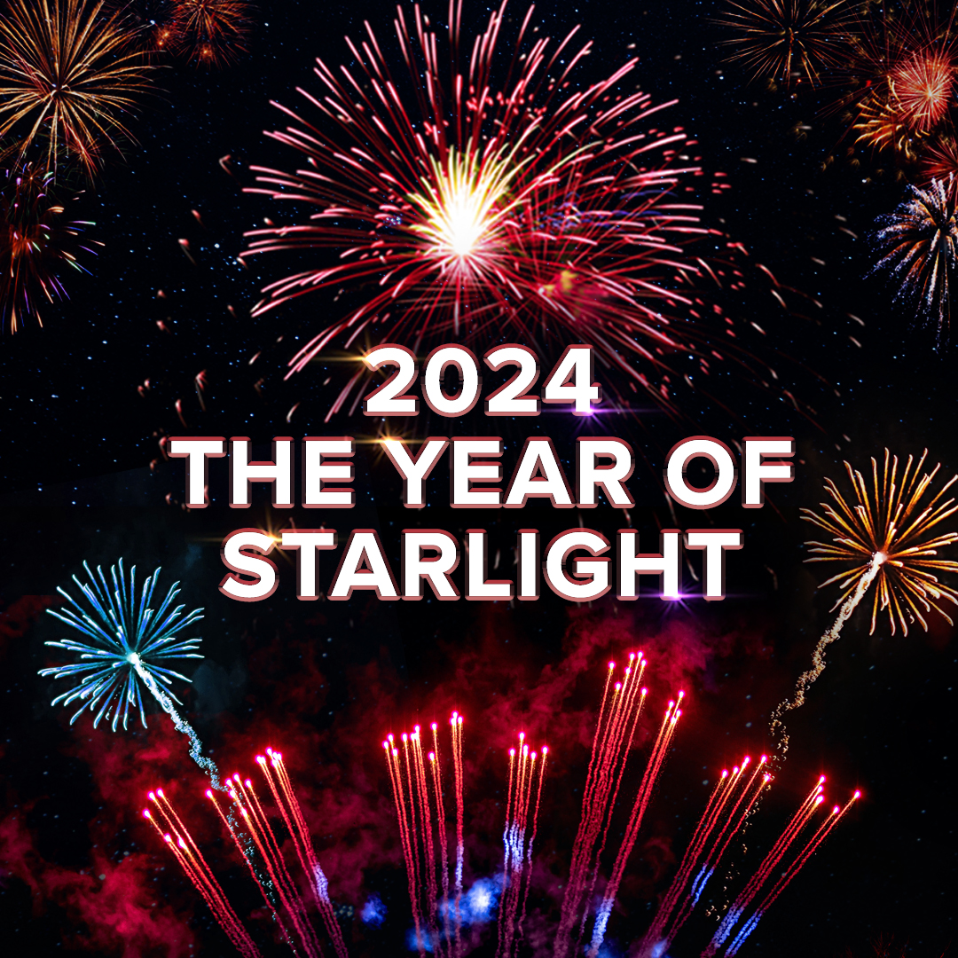 2024: The Year of Starlight ✨ We can’t wait to welcome you to the Starlight Auditorium @troubadourwpark later THIS YEAR! #HappyNewYear