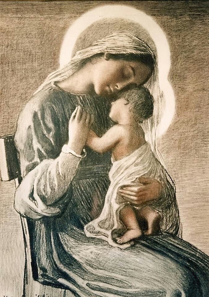 Madre de Dios y, por designio de tu Hijo, Madre nuestra, Madre de la Iglesia, Tú que estuviste en toda la historia de redención siendo partícipe plena y voluntaria, protégenos y guíanos siempre para que podamos llegar un día a gozar de la Gloria eterna del Cielo🙏🏻🩵
#1deEnero