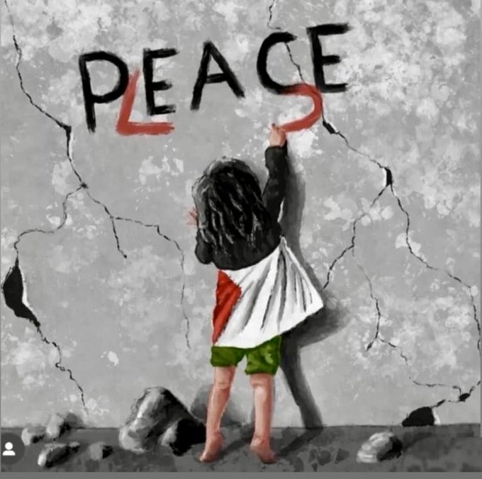 Ik heb maar 1 wens: peace, please! ☮️🙏