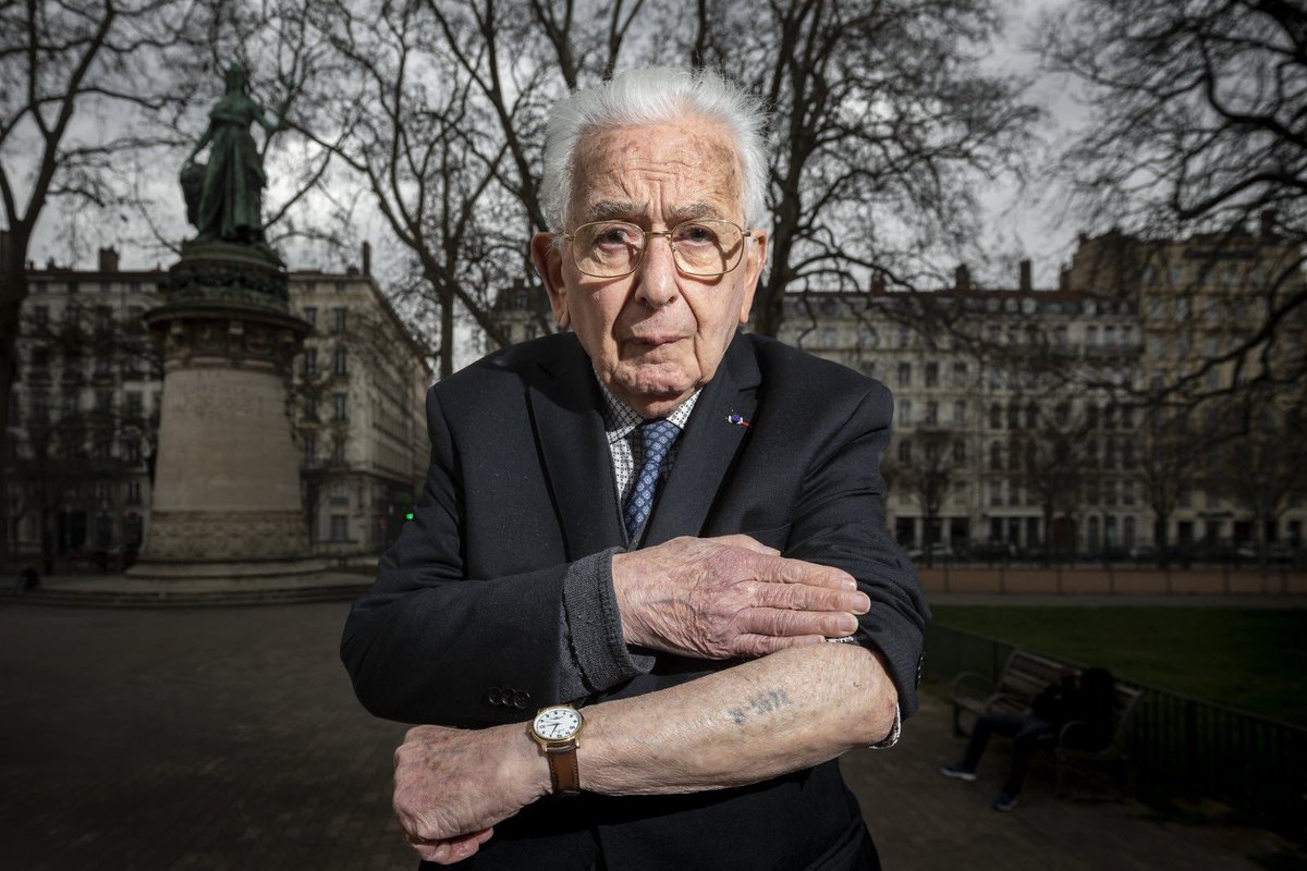 AuschwitzMuseum's tweet photo. With great sadness we share the information about passing away of an Auschwitz Survivor Claude Bloch. 

Claude was born in November 1928 in Lyon. He was deported to Auschwitz from Drancy on 31 July 1944 in a transport of 1309 Jews.

On the selection platform at Auschwitz II-Birkenau Claude stood on his mother’s right, not knowing what might happen to him, but she pushed him over to the men’s side. He lost sight of her and was never to see her again. 

He was registered as B-3692

In winter 1944 he was transferred to Stutthof camp and liberated during evacuation of this camp. He was  then taken to Malmö in southern Sweden.

In July 1945 he regurned to France. He became an accountant.