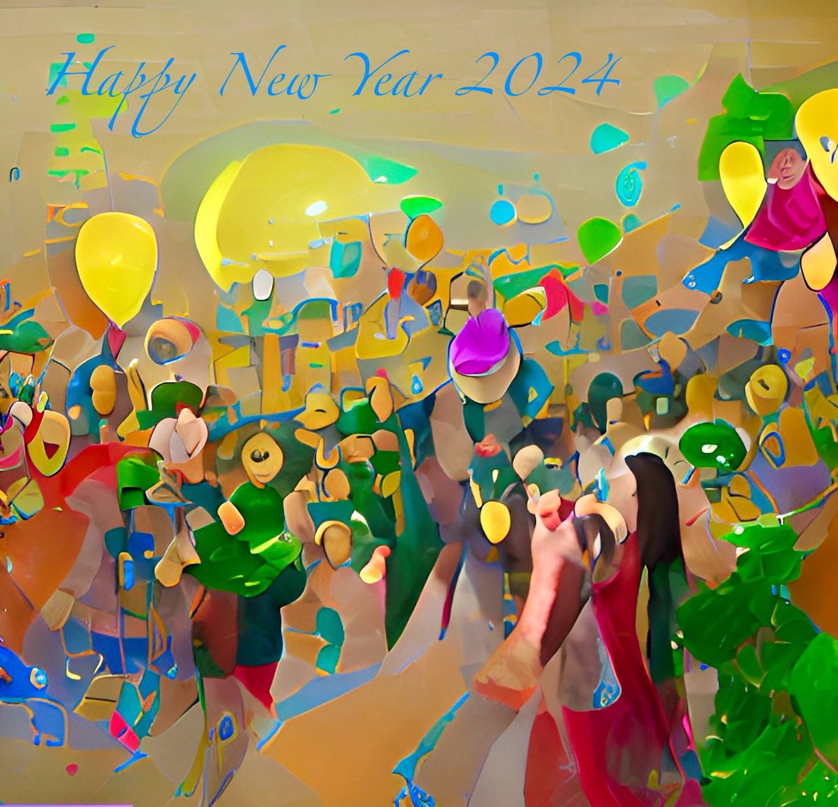 With very best wishes for the New Year from the Friends of Charing Cross Hospital! #HappyNewYear2024 #Welcome2024 🎉 🥳 🎈