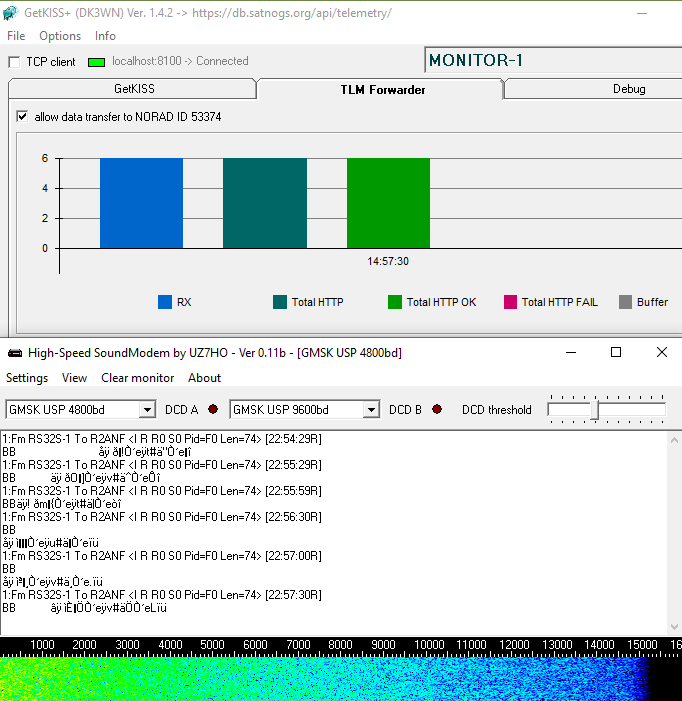 Jutahariadi's tweet photo. MONITOR-1 over Bali, 2024-01-01, 14:57 UTC.
6 packets decoded, not received code word password.
#MONITOR1 #RS32S #SPACEP @R4UAB https://t.co/LL18ugTKQh