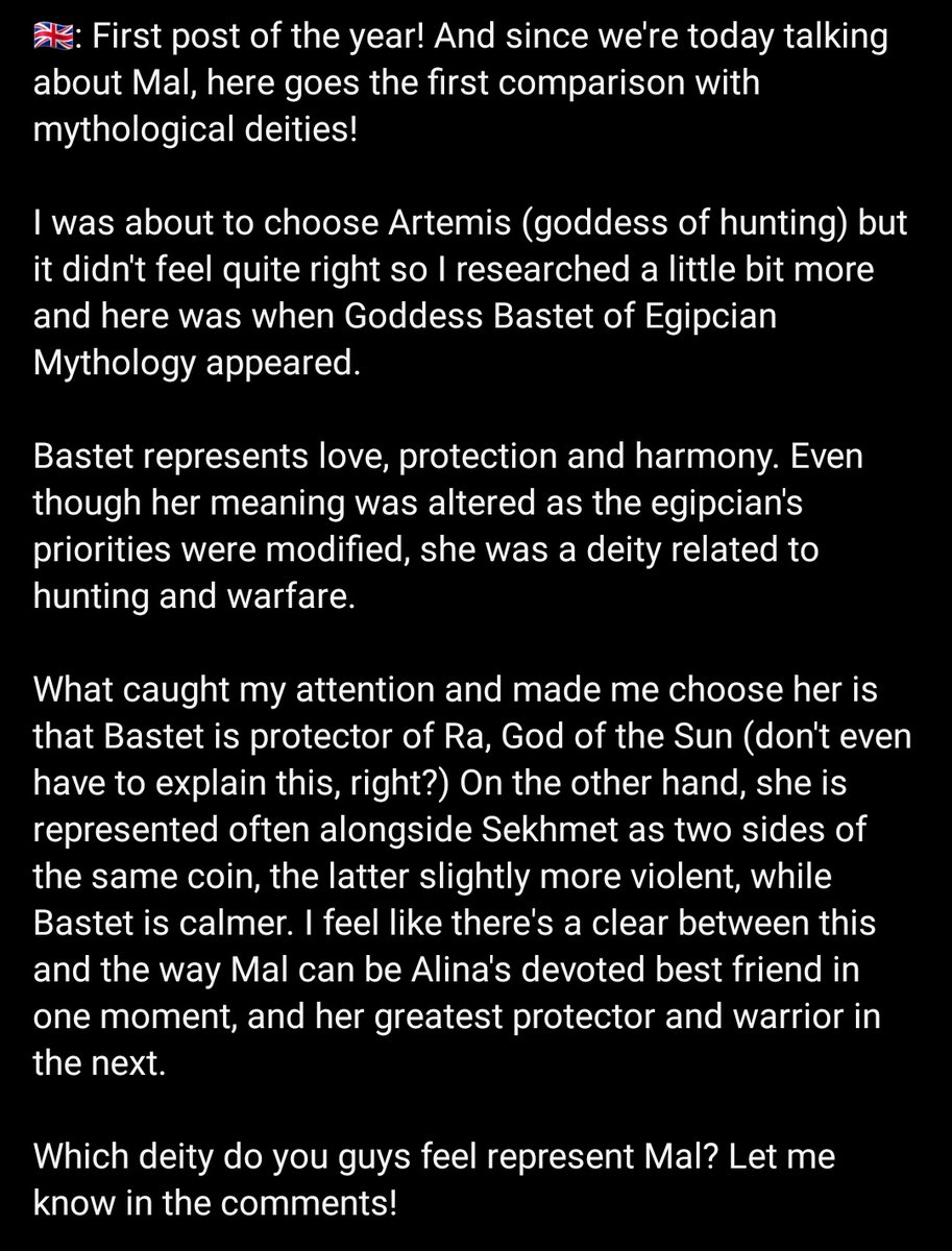 barrelboss96's tweet image. In Insta (rescatedelgrishaverse) I started doing posts comparing our characters to Mythological deities (so I can unite my three greatest loves: the Grishaverse, mythology, and expressing my opinion 🤣 jk) First one I did is Mal in honour of #Firebird day #SaveShadowAndBone