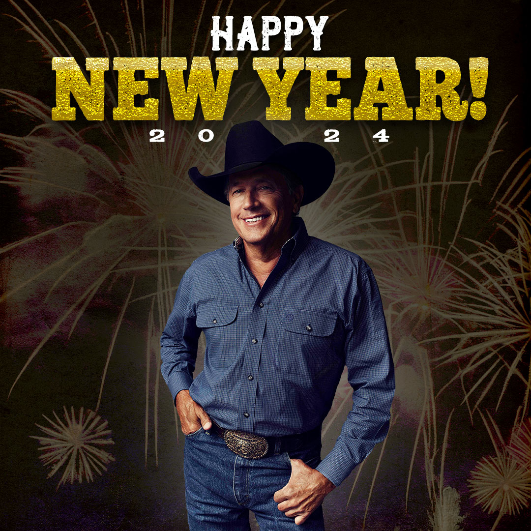 GeorgeStrait's tweet photo. Happy New Year, everyone! 🎉 https://t.co/In2vwrNdgJ
