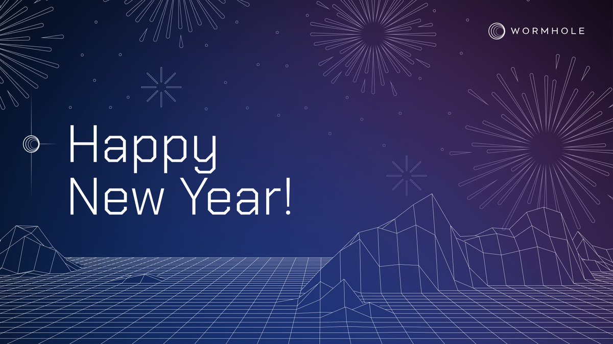 wormhole's tweet photo. It's 2024! ☀️

Send your first gm of 2024 in the replies below. https://t.co/7yRDb92Q7m