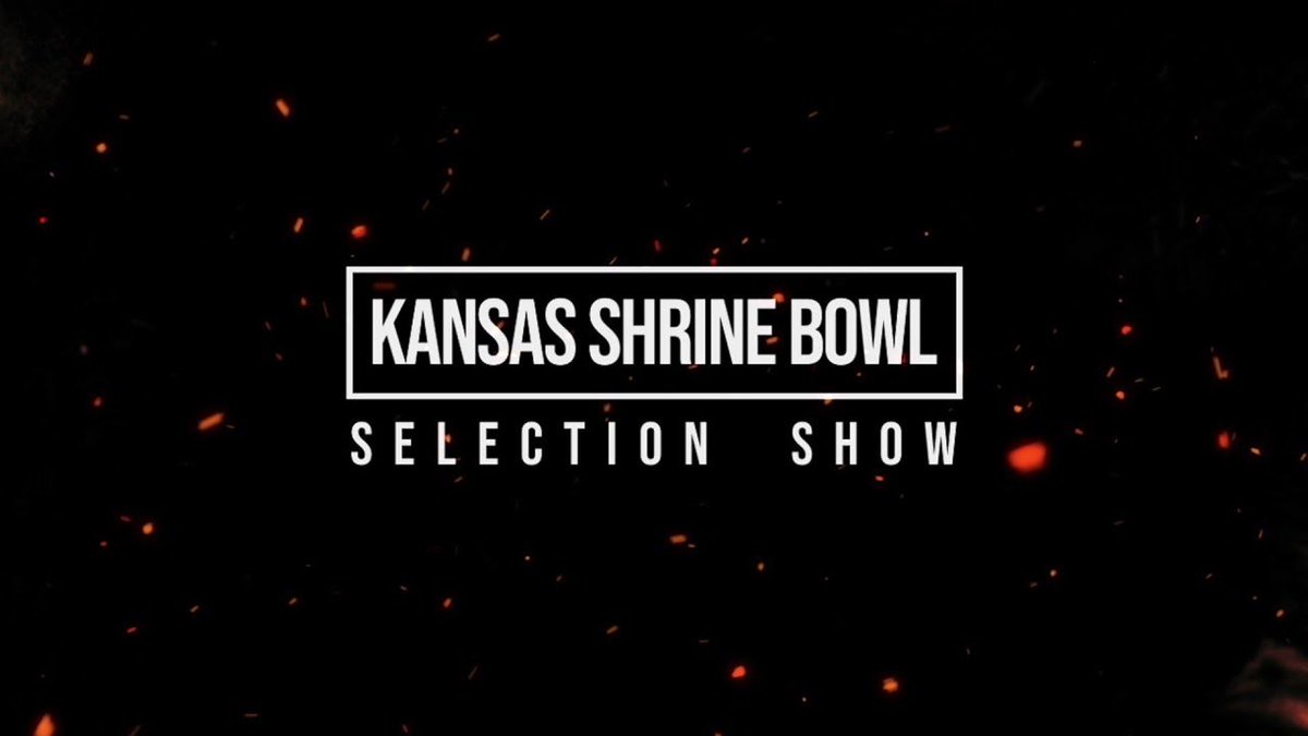 TODAY IS THE DAY! The Selection Show for the 51st Kansas Shrine Bowl presented by Mammoth starts in 1 HOUR at 10:00am! View the broadcast at buff.ly/48h55uG