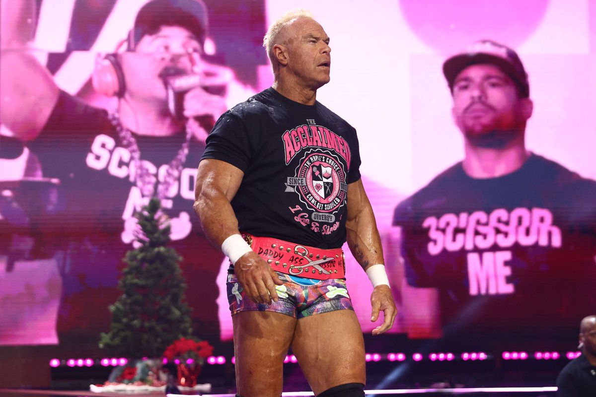I Go To Scissor U! Add The Acclaimed’s latest shirt to your collection today at ShopAEW.com! @realbillygunn @bowens_official @platinummax #shopaew #aew #aewdynamite #aewrampage #aewcollision