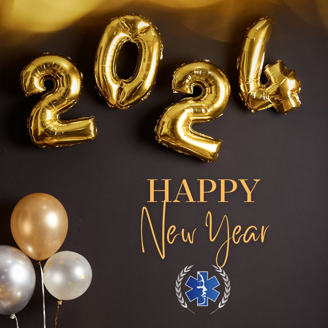 EMSmemorial's tweet photo. From all of us at The National EMS Memorial Foundation, Happy New Year! May 2024 bring you good health, peace, joy, and happiness.
#commitmentservicesacrifice #emsmemorial https://t.co/KKuNQm0ZVK