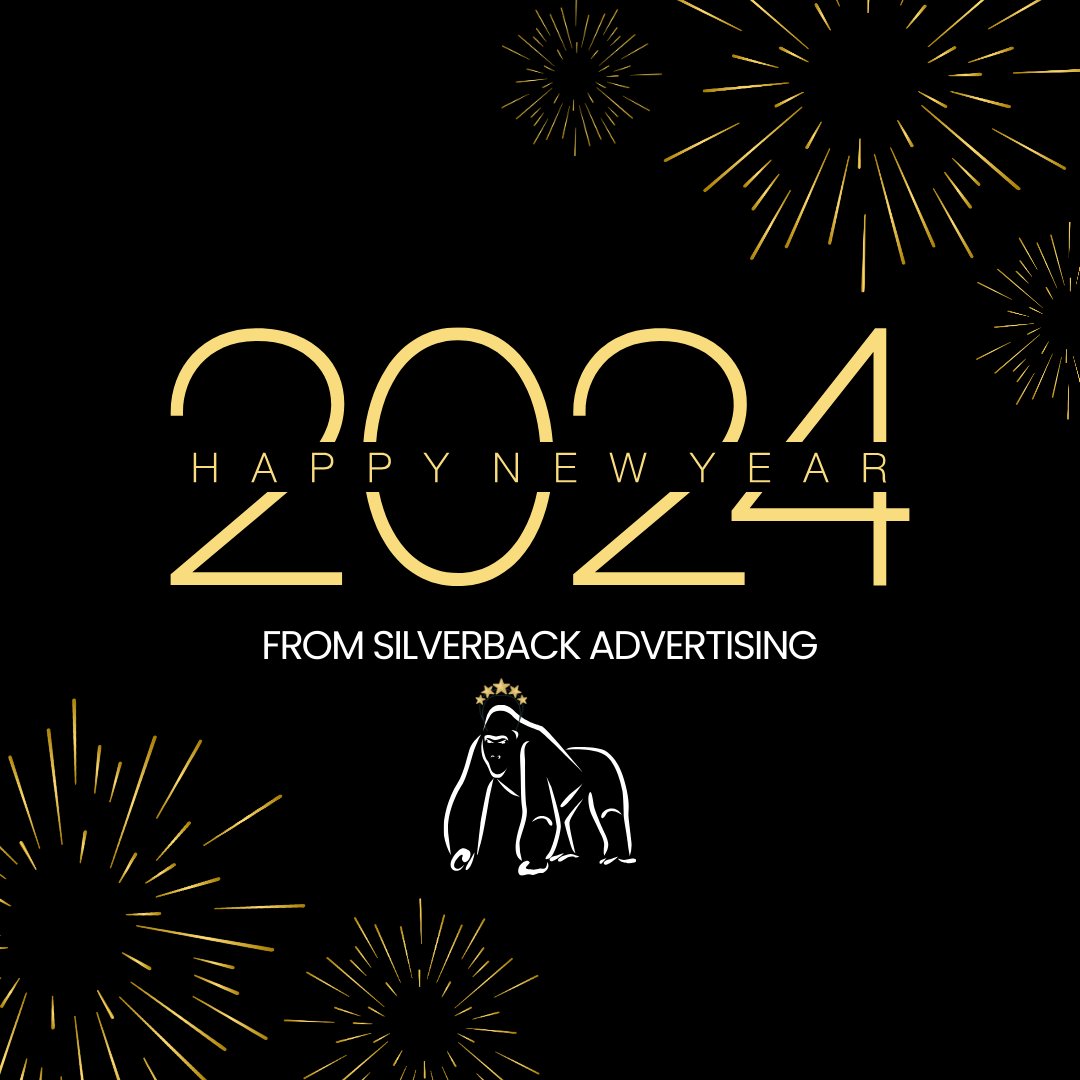 silverbackad's tweet image. Happy New Year from SilverBack Advertising! May the upcoming year bring new opportunities, renewed partnerships, and continued growth. Cheers to 2024! 🎉🎊
