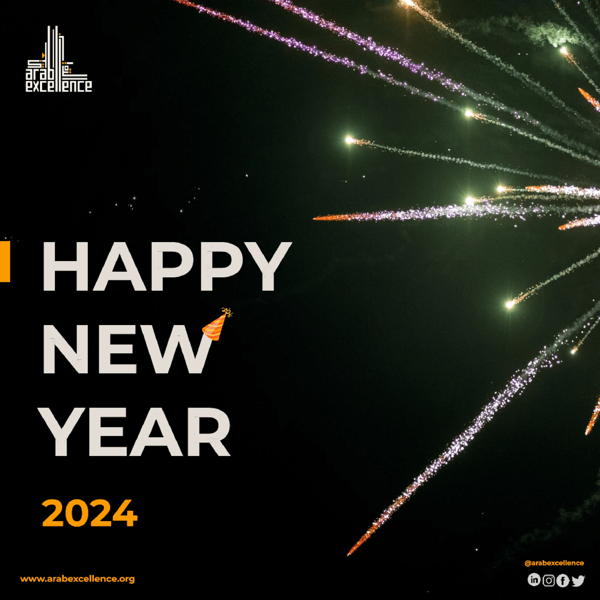 Happy New Year 2024! 🎉
#arabexcellence #UAE #ArabExcellence #emiratization #ChangeMakers #newyear2024 #SuccessJourney