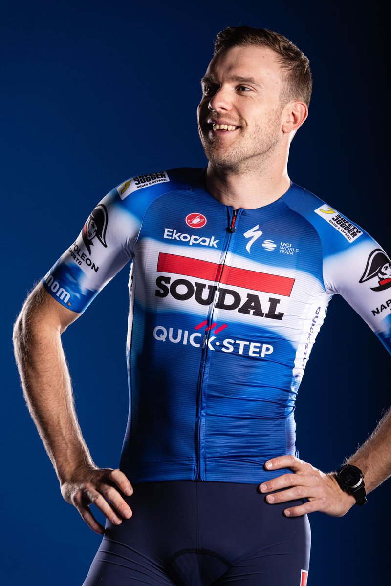 It’s time to change into my new kit with <a href="/soudalquickstep/">Soudal Quick-Step Pro Cycling Team</a> 💥

Happy New Year everyone! Let’s make it a great 2024!

📸 <a href="/BeelWout/">Wout Beel</a>