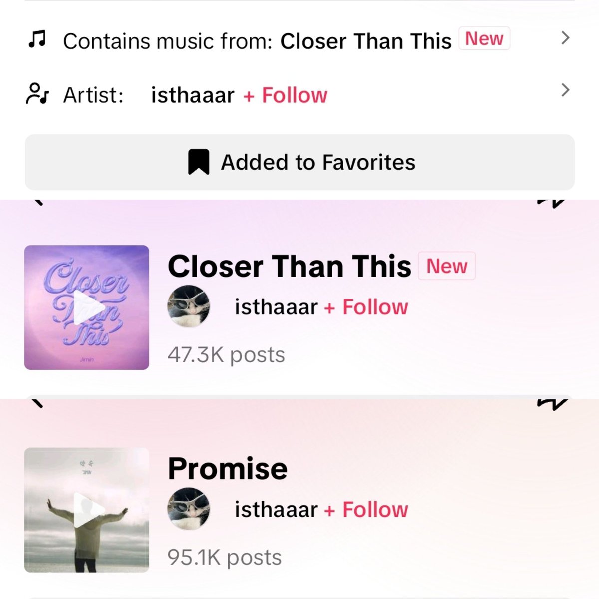 TiktokJimin's tweet photo. Hello @bts_bighit 
@BIGHIT_MUSIC 

We notice that someone is claiming Jimin's song under their name as new artist on TikTok. Please take action ASAP. Thank you. https://t.co/lDmnbXaf59