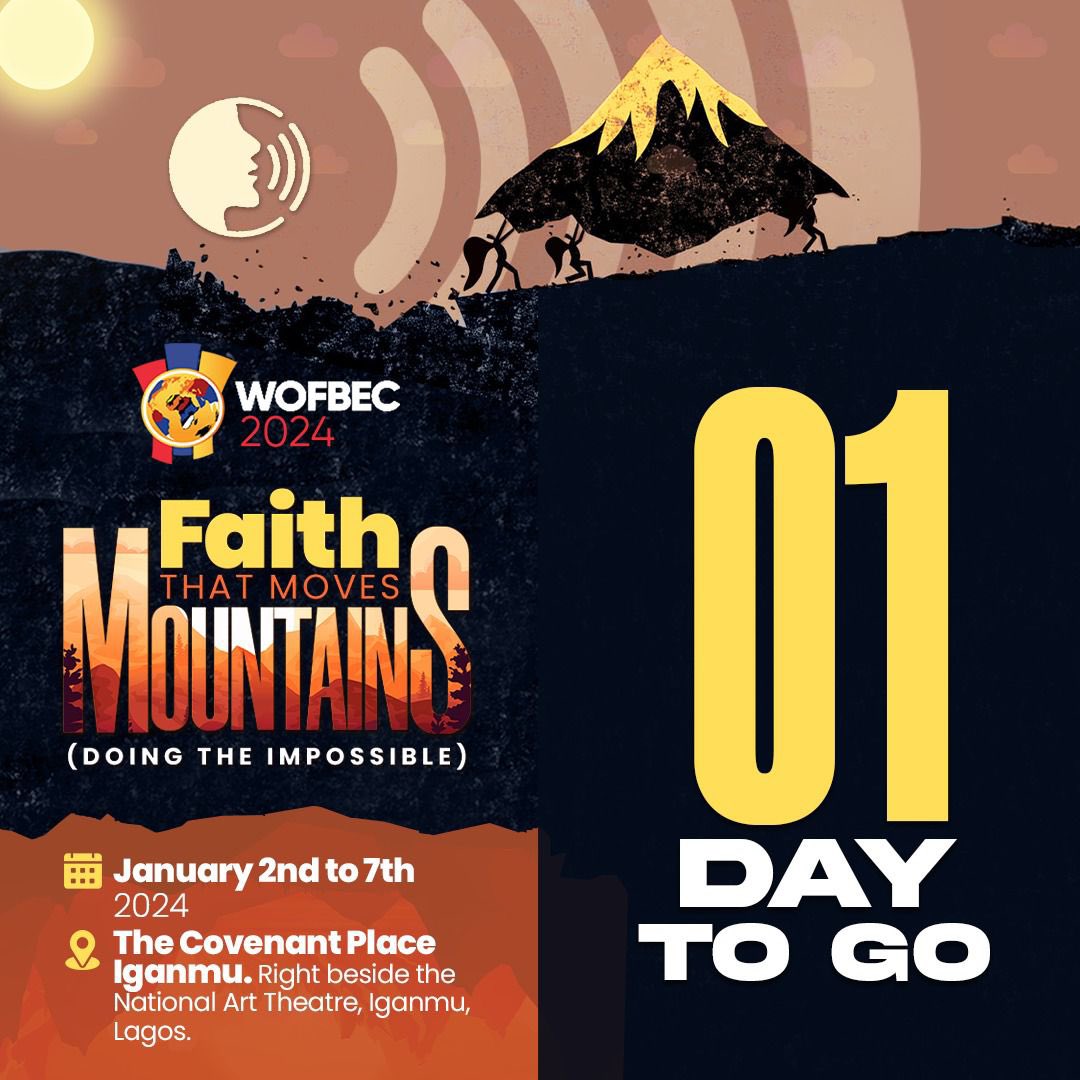 YinkaOd's tweet photo. In 2024, go from failing ‘will power’ to a renewed mind, which gets results!

Have an encounter with God’s word &amp; His Spirit 🔥💥💪🏽

Attend WOFBEC 2024 physically or stream live from tomorrow Tue JAN 2–7

Morning - 9am
Afternoon - 1pm
Evening - 5:30pm

#WOFBEC
#WOFBEC2024 https://t.co/79yOwoTb5H