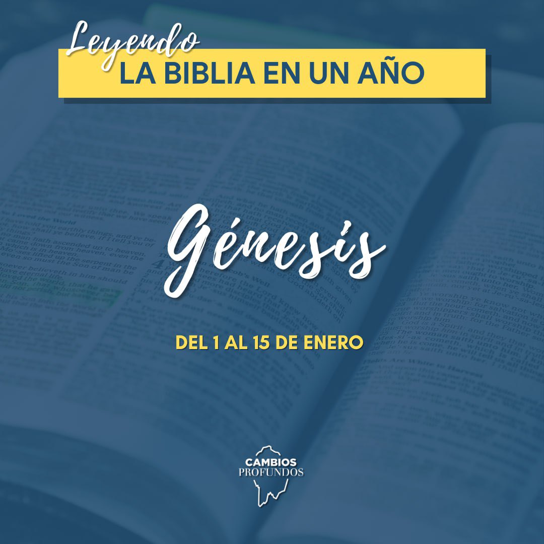 CambiosProfun2's tweet photo. Hoy arrancamos a leer Génesis. https://t.co/E9ldmOgjnn