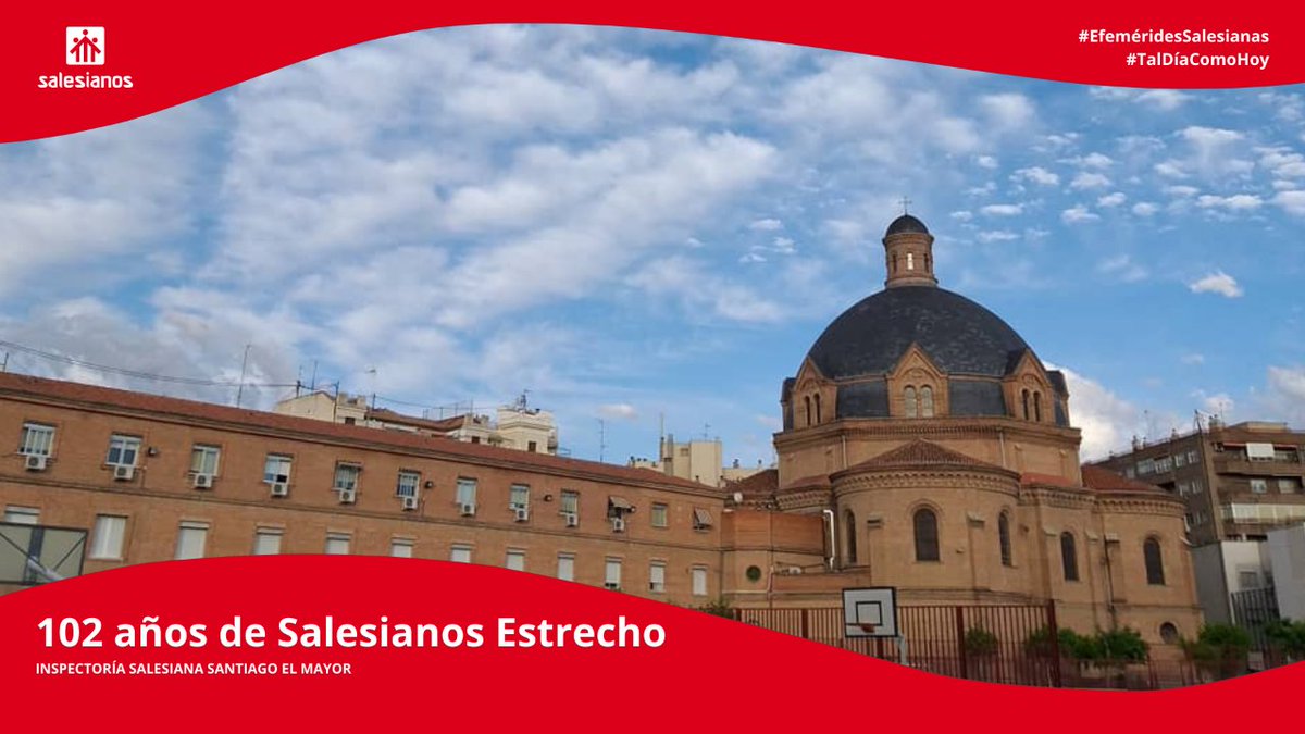 SalesianosEs's tweet photo. #TalDíaComoHoy de 1922 se fundó la Obra Salesiana de @SalesEstrecho de Madrid, en c/Francos Rodríguez, con la construcción de un pabellón para el Oratorio Festivo, albergando a 17 muchachos, atendidos por el director, Antonio Torm (sdb). @SalesianosSSM #EfeméridesSalesianas https://t.co/bRFWekZQiK