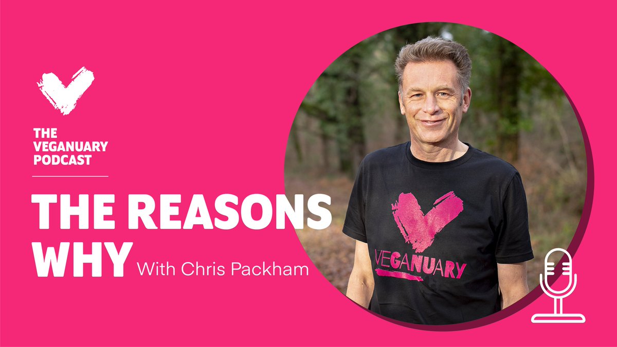 Veganuary (@veganuary) on Twitter photo Check out the NEW episode of The Veganuary Podcast with special guest and #Veganuary ambassador <a href="/ChrisGPackham/">Chris Packham</a>! 👏🎙️ The way we eat impacts animals, the planet and our health. How could we change our behaviour to better them? Listen now! 👉 linktr.ee/theveganuarypo… Check out the NEW episode of The Veganuary Podcast with special guest and #Veganuary ambassador <a href="/ChrisGPackham/">Chris Packham</a>! 👏🎙️ The way we eat impacts animals, the planet and our health. How could we change our behaviour to better them? Listen now! 👉 linktr.ee/theveganuarypo…
