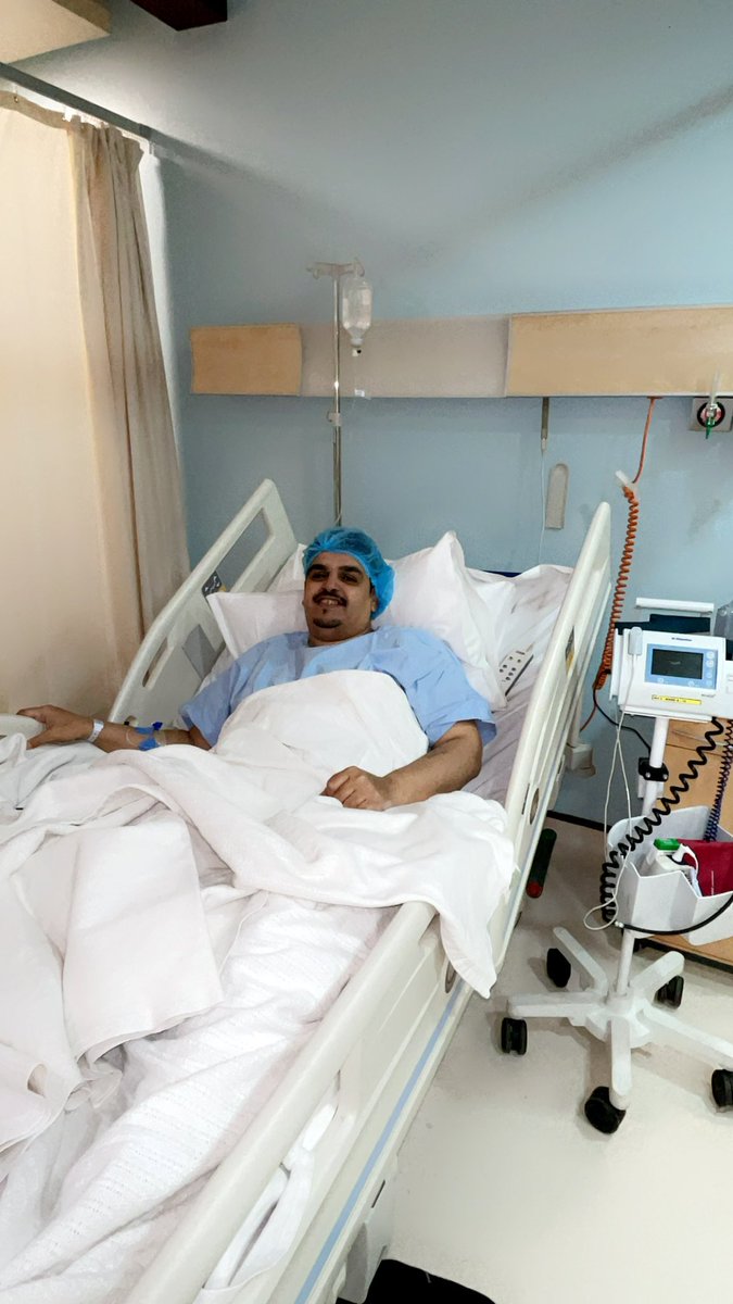 أجرئ سعاده وكيل الإمارة المساعد للشؤون التنمويه المهندس عماد الصبحي
عمليه تكللت بالنجاح اللهم لك الحمد و الشكر ، 
شكراً لكل الزملاء بمستشفئ الملك سلمان
د . سلطان نعيس الشمري.
أ . عصام عبدالله المشاري.
أ. حاتم الريان.
#حائل