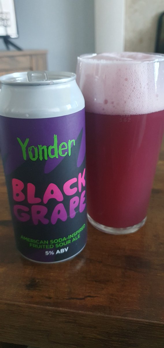 Bringing in the New Year with #Yonder
#BlackGrape
#sour 
#Ale 

#HappyNewYear2024