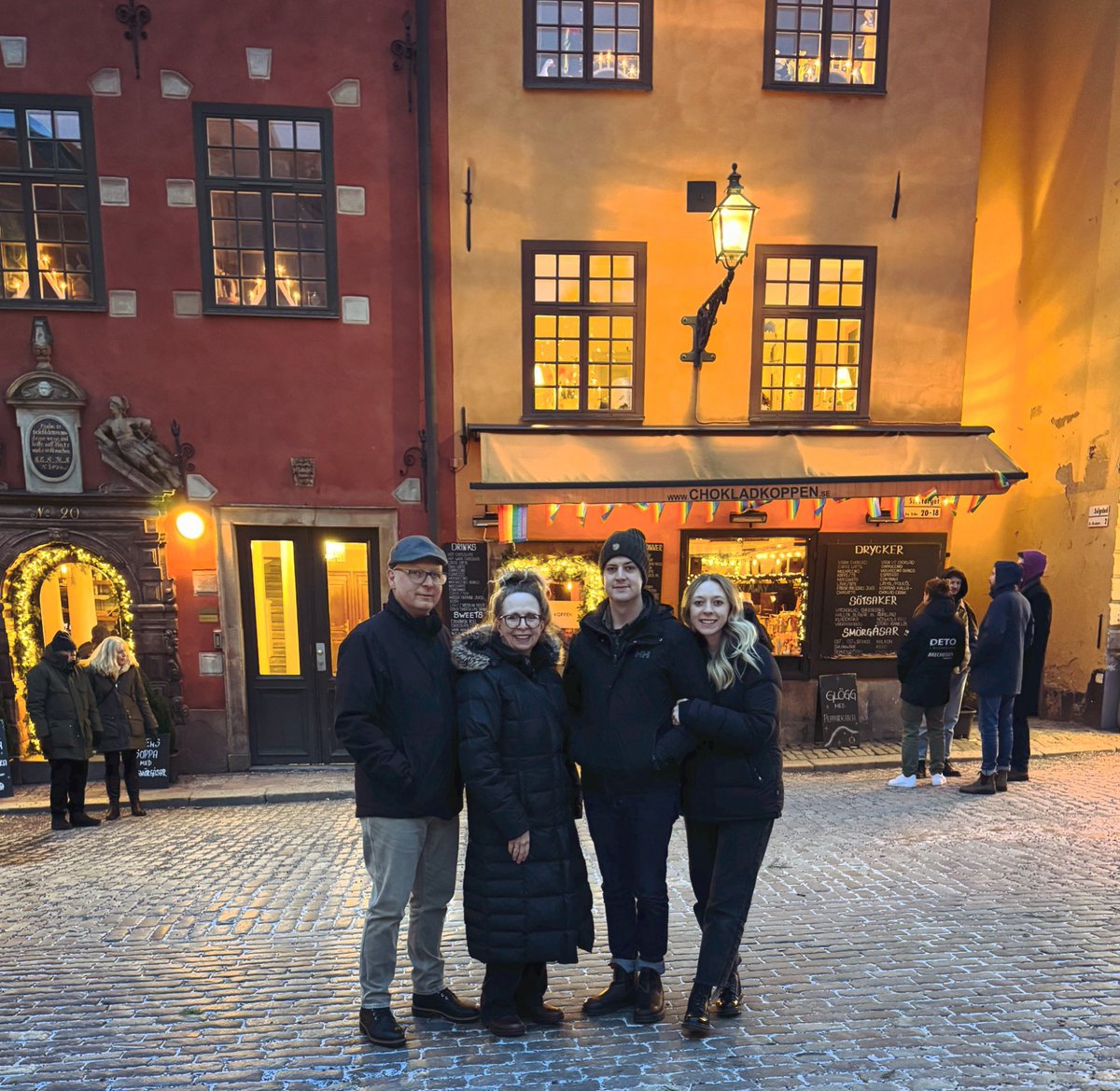 Happy New Year from Stockholm! 🇸🇪 #gamlastan