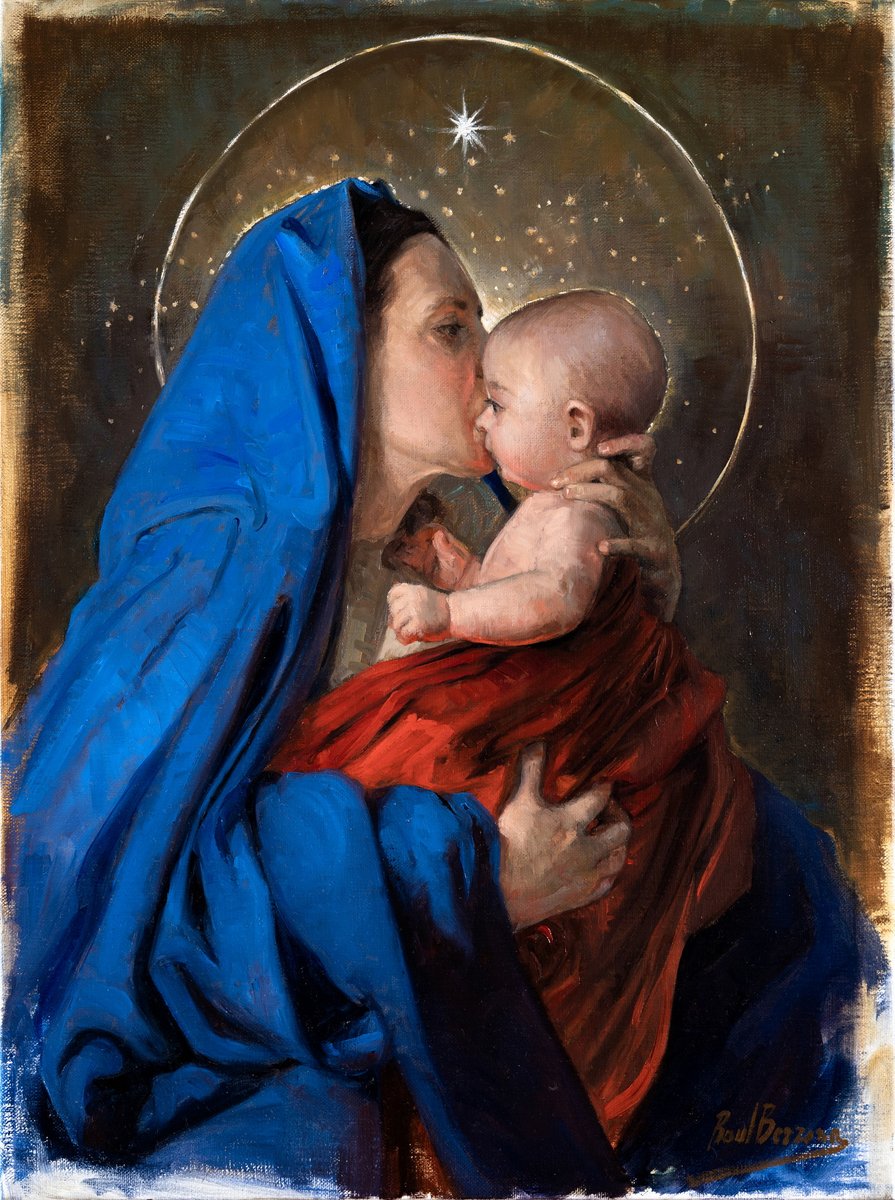 Hoy, solemnidad de Santa María, Madre de Dios.  Comenzamos el año con Ellos, ¡Feliz 2024!