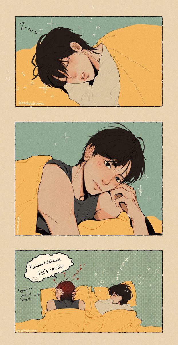 “Hee hyung said you slept with your mouth open” 
🦌🦮
Hee is the type of boyfriend who can’t help but blabber about how cute his boyfriend is to his friends
