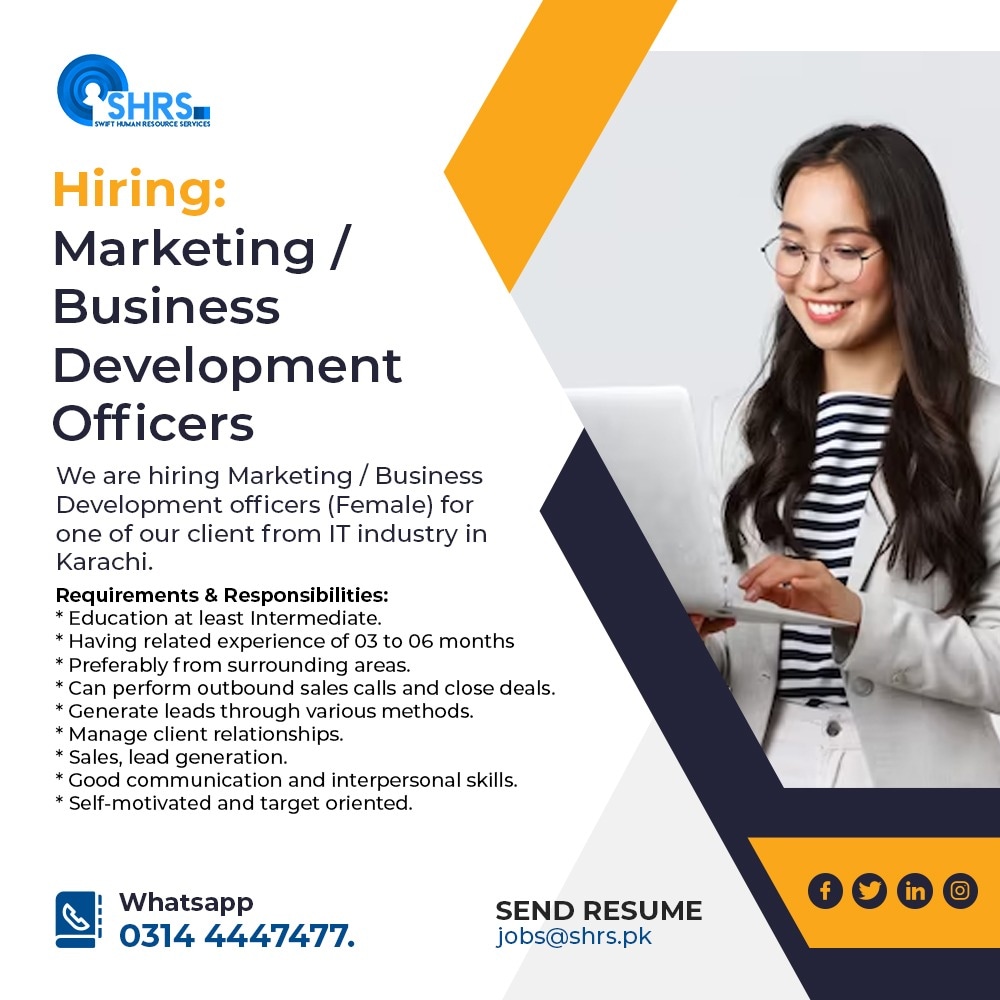 shrs7477's tweet photo. Looking for Business Development Officers https://t.co/iD2rjB72sj