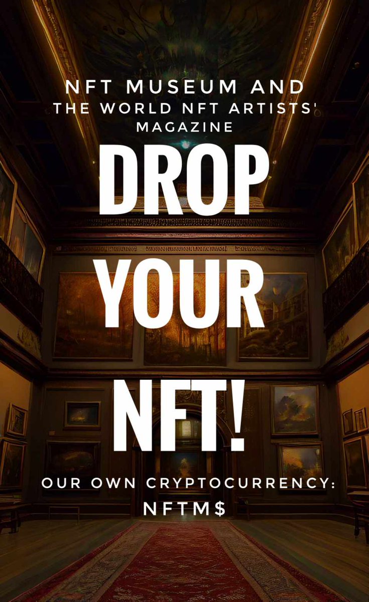 ❤️DROP YOUR NFT!❤️
I like to look at NFTs before buying.
❤️FOLLOV-RETWEET❤️
#nft #nftart #bestnft #collector #airdropnft #nftartist #nftcollector #soldnft #polygon #polygonnft #matic #promotion #Cryptocurrency #crypto #OpenSea