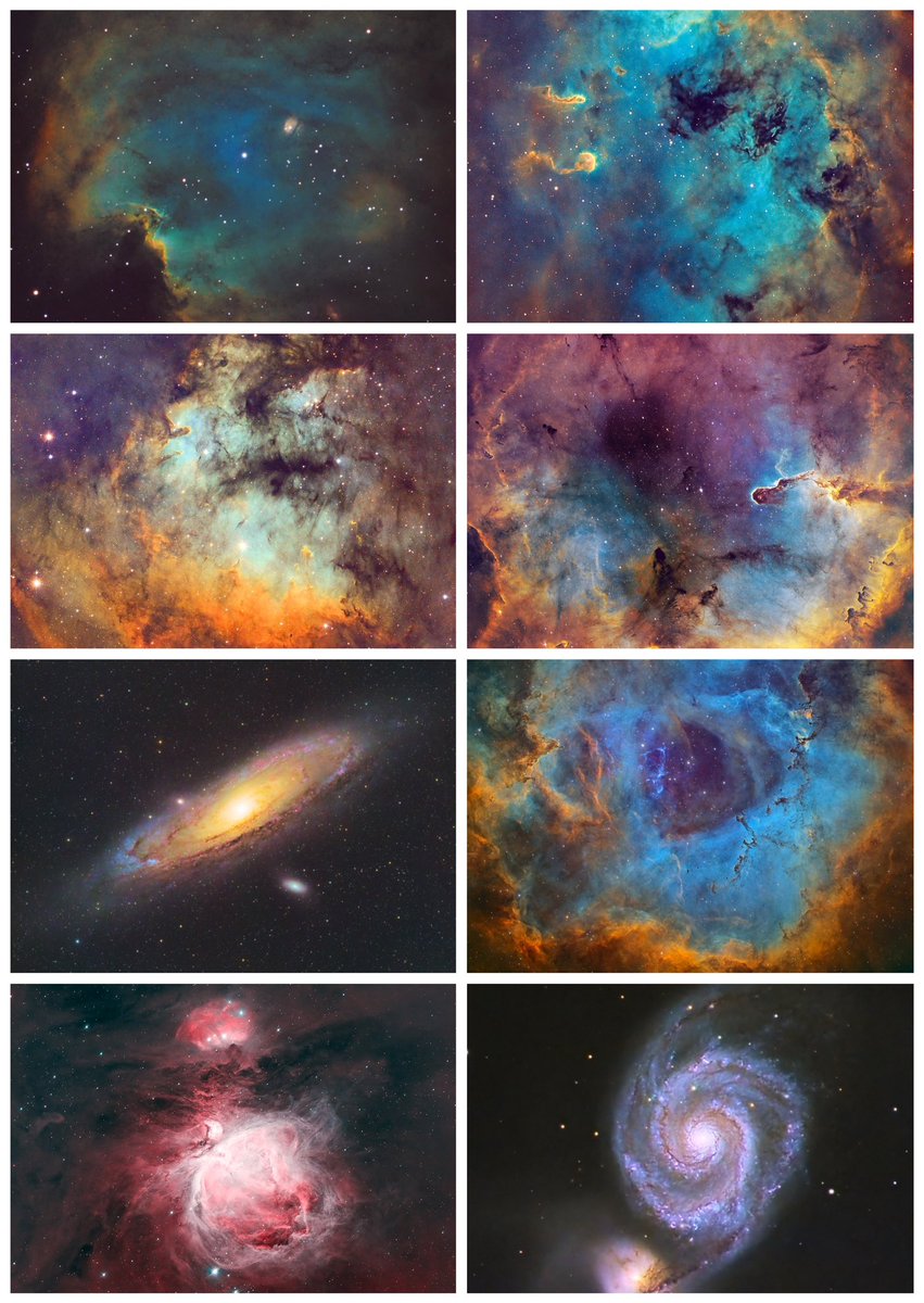 Some of my favourite shots from 2023 - clear skies for ‘24 #2024NewYear #Astrophotography